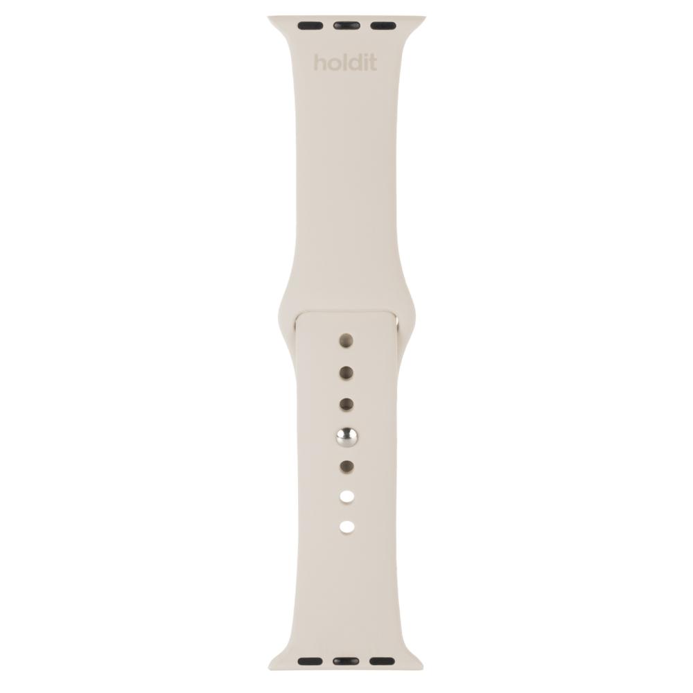 holdit holdit Armband Silikon Apple Watch 38/40/41/42 mm Light Beige