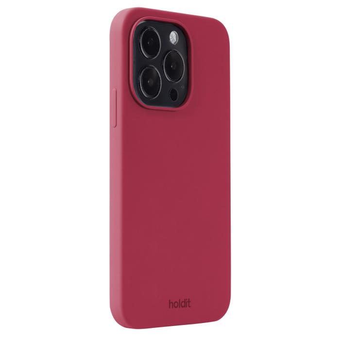 Bild 2, holdit holdit iPhone 14 Pro Mobilskal Silikon Red Velvet