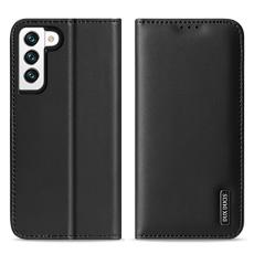 DUX DUCIS DUX DUCIS Samsung Galaxy S22 Plus Fodral HIVO RFID &Auml;kta L&auml;der Svart