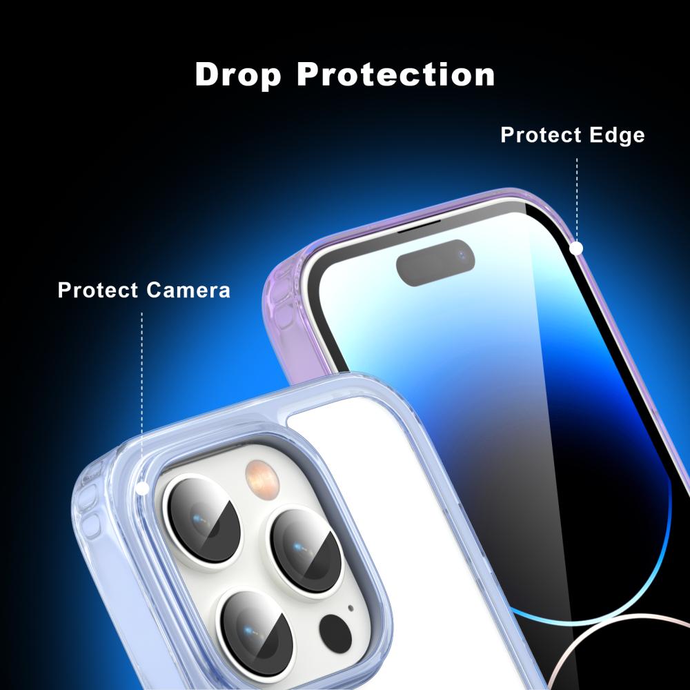 ColorPop ColorPop iPhone 14 Pro Max Skal CH MagSafe Transparent/Svart
