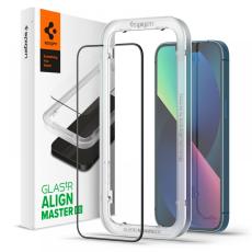 Spigen Spigen iPhone 17e/16e/14/13/13 Pro ALM Glas FC Helt&auml;ckande Sk&auml;rmskydd