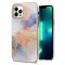  iPhone 15 Pro Skal Med Tryck Marmor Milky Way