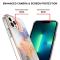  iPhone 15 Pro Skal Med Tryck Marmor Milky Way