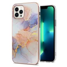  iPhone 15 Pro Skal Med Tryck Marmor Milky Way