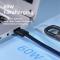 Tech-Protect Tech-Protect 60W/3A PD USB-C - USB-C Kabel Nyckelring Iron Grey