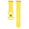 ColorPop Silikon Armband Butterfly Apple Watch 42/44/45/46/49 mm (S/M) Gul