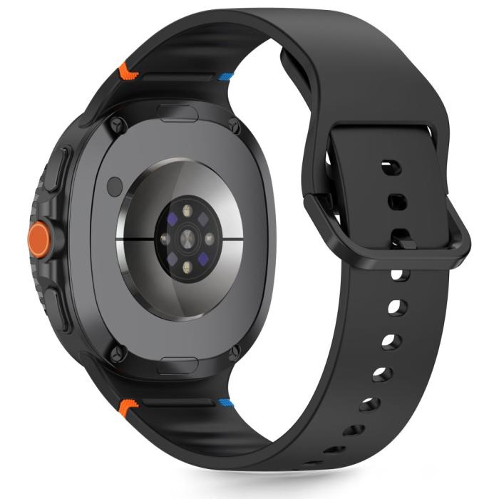 Bild 3, Tech-Protect Tech-Protect Galaxy Watch 8 40/44/46 mm Armband Silikon Svart