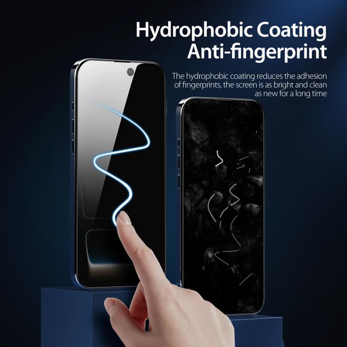 Bild 5, DUX DUCIS DUX DUCIS iPhone 18 Pro Skärmskydd Heltäckande Privacy