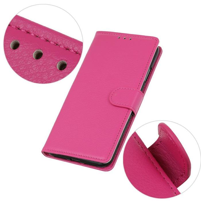 Bild 3,  Xiaomi 17T Pro Fodral Litchi Läder Rosa