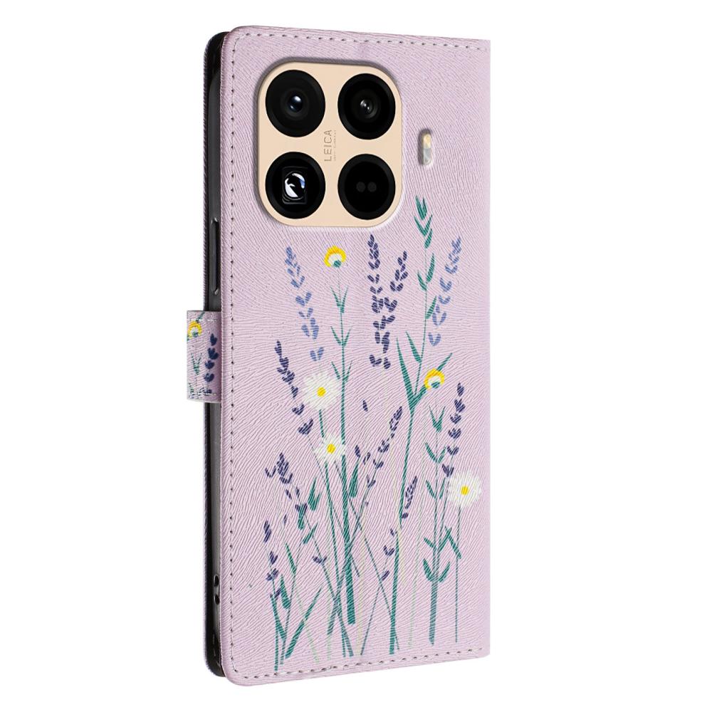  Xiaomi 15T Pro Fodral Med Tryck Lavendel Lila