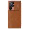 NILLKIN NILLKIN Samsung Galaxy S22 Ultra Fodral Qin Series Brun