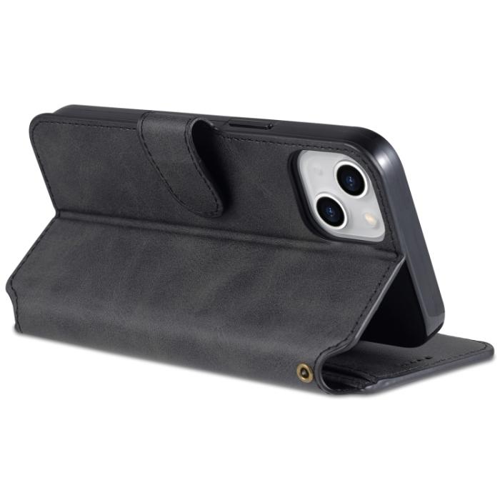 Bild 5, AZNS AZNS iPhone 14 Plus Fodral Solid Textur Svart