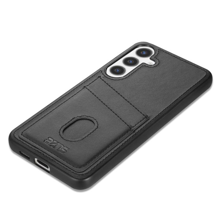 Bild 2, AZNS AZNS Samsung Galaxy A37 5G Skal Med Kortfack Läder Svart
