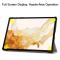  Galaxy Tab S10 Plus/S9 Plus/S9 FE Plus Fodral Tri-Fold Roséguld