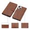  iPhone 15 Fodral Crazy Horse Brun