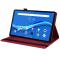  Lenovo Tab M10 Plus Gen 3 Fodral Frontficka Och Pennhållare Röd