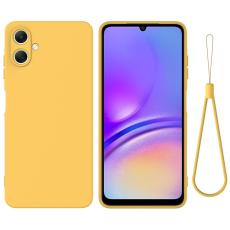  Samsung Galaxy A07 Skal Liquid Silikon Gul