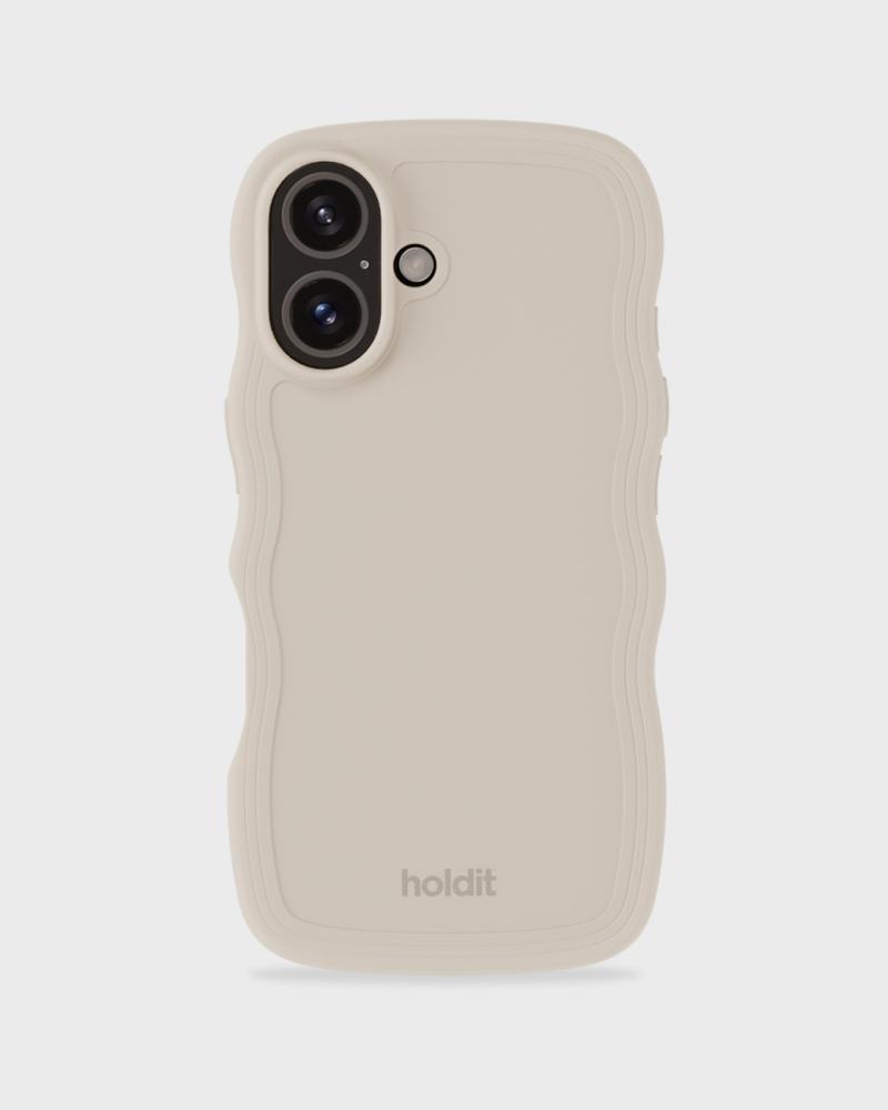 holdit holdit iPhone 16 Plus Skal Wavy Light Beige