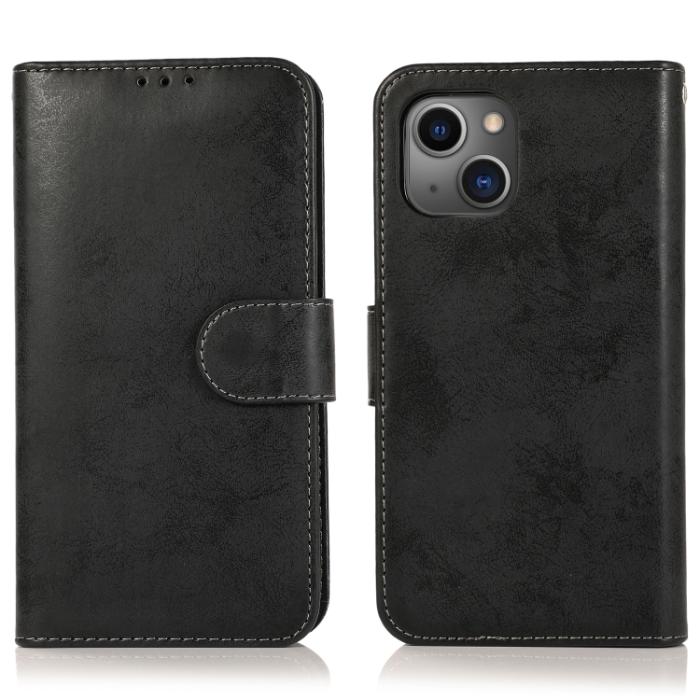 Bild 2,  iPhone 14 Fodral 2in1 Magnet Fodral / Skal Svart