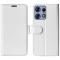 Motorola Edge 50 Pro 5G Crazy Horse Fodral Vit