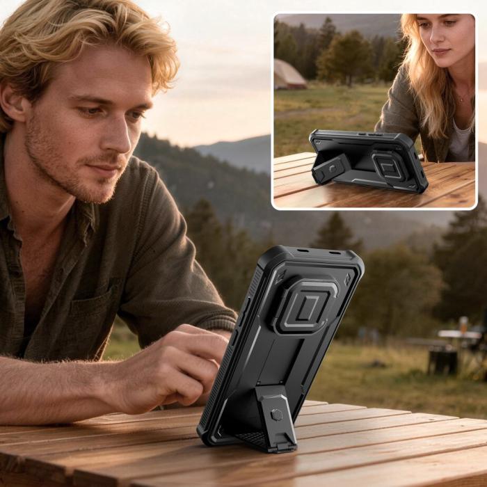 Bild 3, Tech-Protect Tech-Protect Xiaomi Redmi Note 15 Pro 5G 2-SET Skal Kevlar Cam+