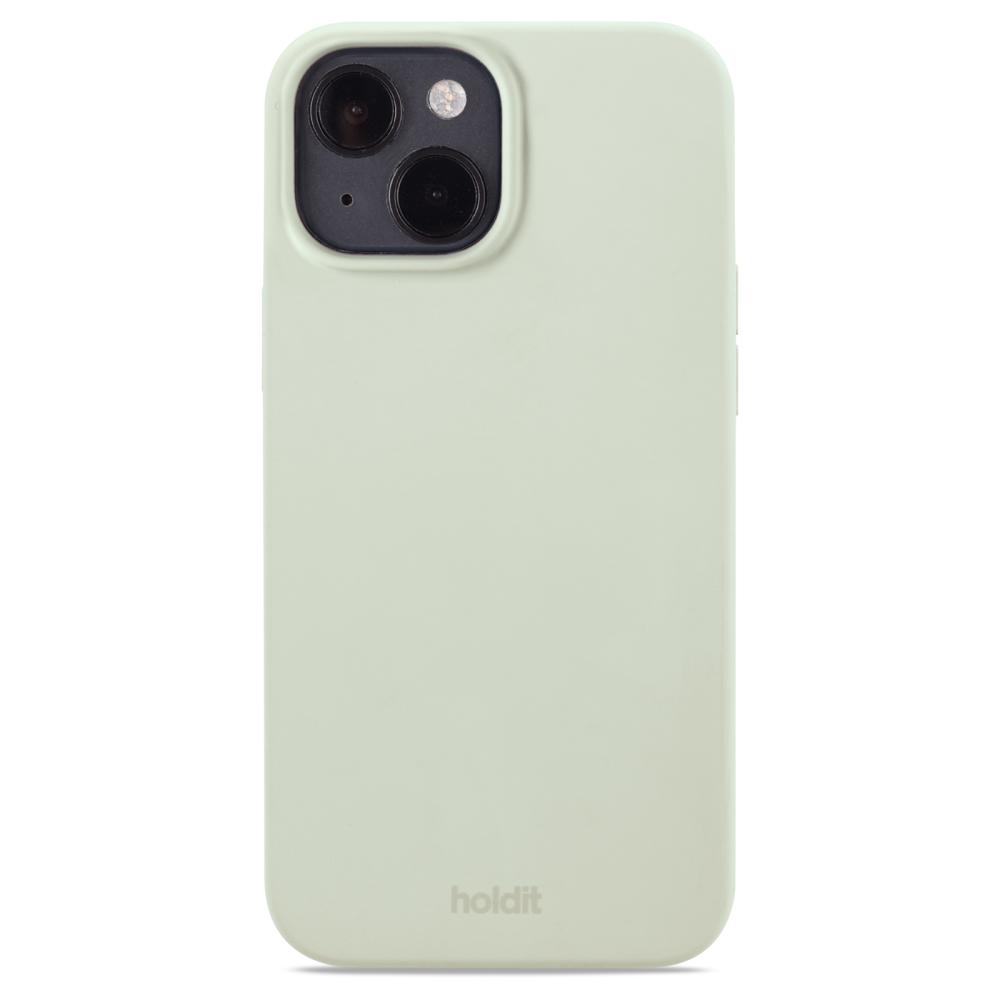 holdit holdit iPhone 14/13 Mobilskal Silikon White Moss