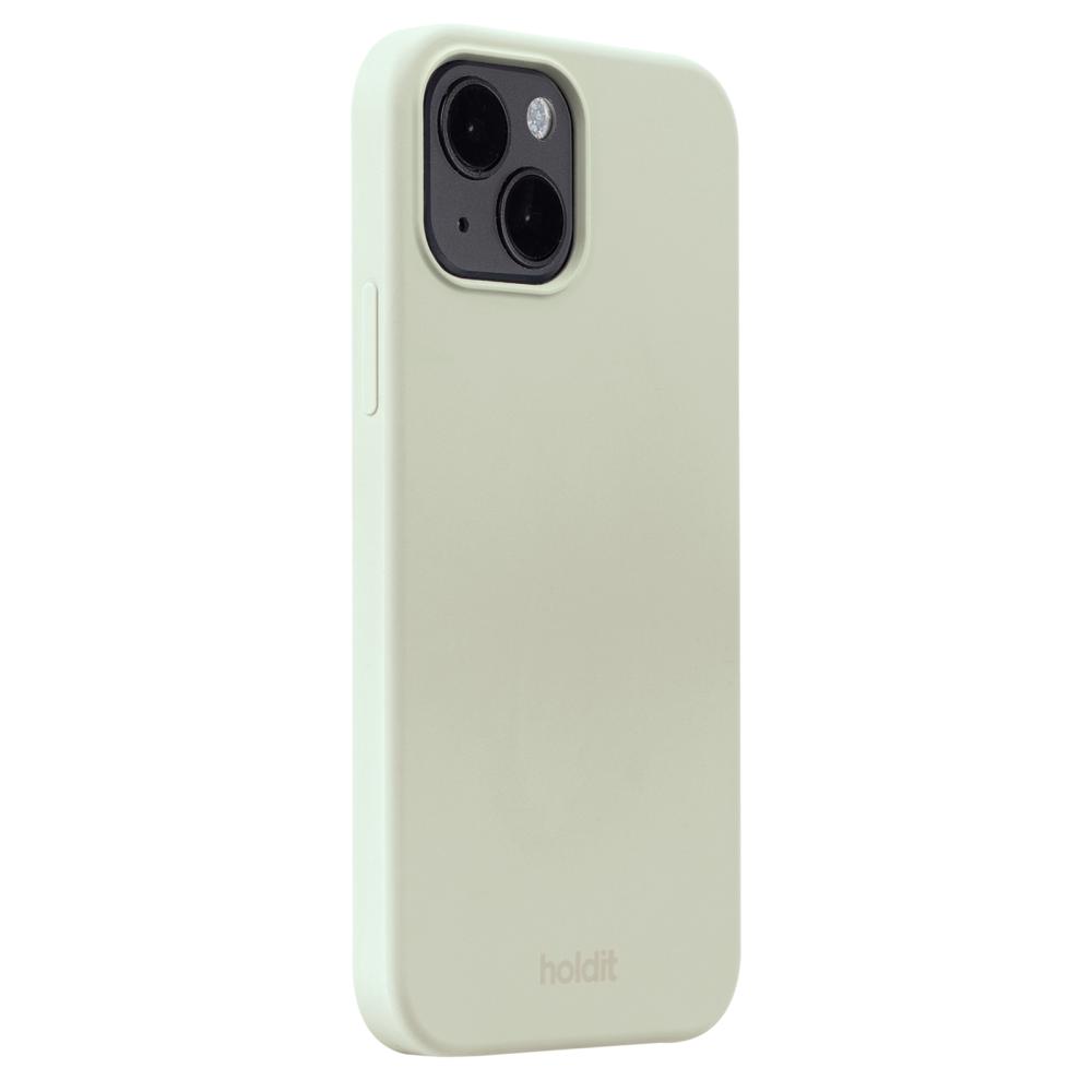 holdit holdit iPhone 14/13 Mobilskal Silikon White Moss