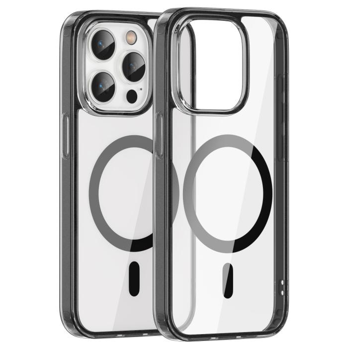 Bild 2, ColorPop ColorPop iPhone 15 Pro Skal CH MagSafe Transparent/Svart