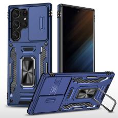  Samsung Galaxy S23 Ultra Skal Hybrid Ring Armor M&ouml;rk Bl&aring;