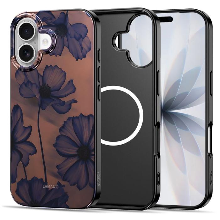 Bild 2, Tech-Protect Tech-Protect iPhone 17 Skal MagSafe Lamano Velvet Night