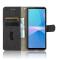 Sony Xperia 10 III - Skin Touch Läder Fodral - Svart