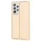  Samsung Galaxy A53 5G Fodral Flip Skin Touch Guld