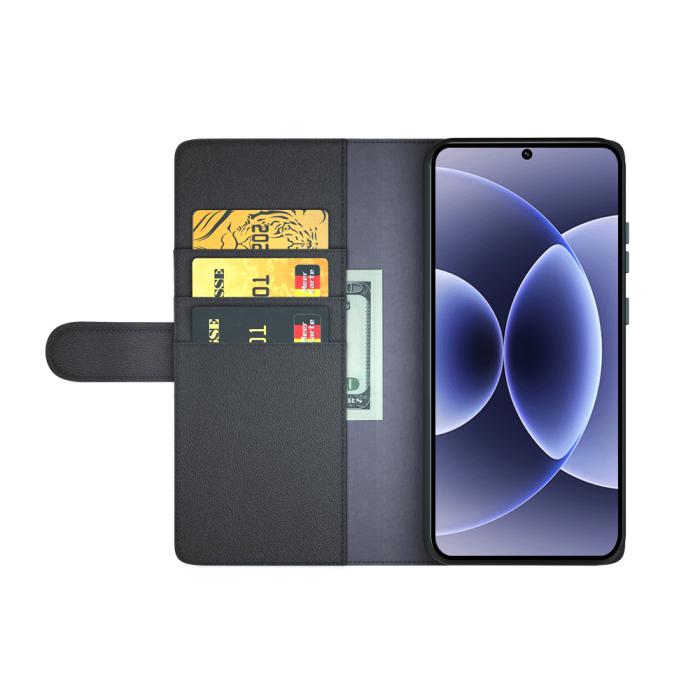Bild 2,  Xiaomi 17 Fodral Premium Äkta Läder Svart
