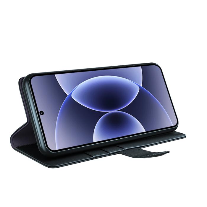 Bild 3,  Xiaomi 17 Fodral Premium Äkta Läder Svart