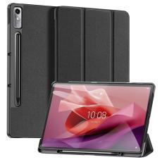 DUX DUCIS DUX DUCIS Lenovo Tab P12 Fodral DOMO Tri-Fold L&auml;der Svart