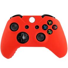  Silikonskal F&ouml;r Xbox One Handkontroll R&ouml;d