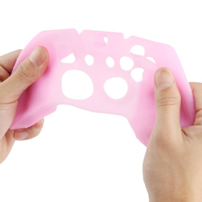 Bild 6,  Silikonskal För Xbox One Handkontroll Rosa