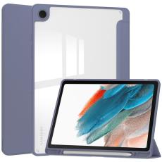 Samsung Galaxy Tab A9 Plus Fodral Hybrid Pennh&aring;llare Lila