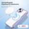 DUX DUCIS DUX DUCIS iPhone 15 Fodral MagSafe Skin X Pro Lila