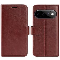  Google Pixel 11/10 Fodral Crazy Horse L&auml;der Brun
