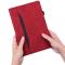 Lenovo Tab M10 Plus Gen 3 Fodral Frontficka Och Pennhållare Röd