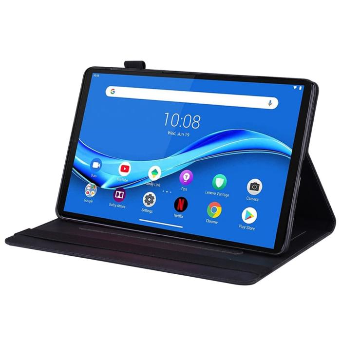 Bild 2,  Lenovo Tab M10 Plus Gen 3 Fodral Frontficka Och Pennhållare Svart