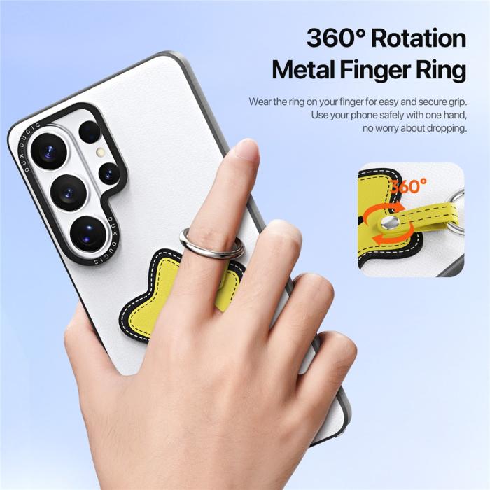 Bild 6, DUX DUCIS DUX DUCIS Samsung Galaxy S26 Ultra Skal PU-Läder Stjärna Vit