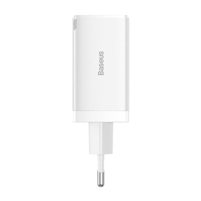 Bild 2, BASEUS Baseus 65W GaN5 Pro Väggladdare 2x USB-C 1x USB-A Vit