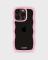 holdit holdit iPhone 16 Pro Skal Wavy Pink/Transparent