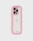 holdit holdit iPhone 16 Pro Skal Wavy Pink/Transparent