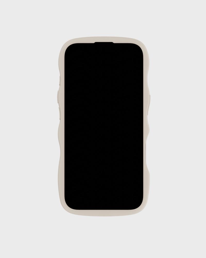 holdit holdit iPhone 16 Plus Skal Wavy Light Beige