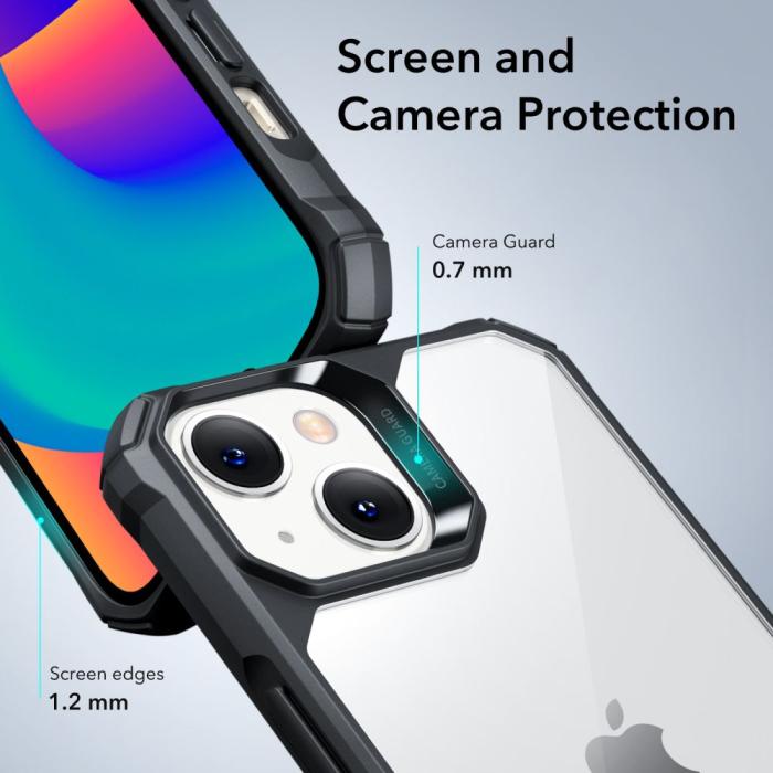 Bild 3, ESR ESR iPhone 15 Plus / 14 Plus Skal Air Armor Transparent/Svart