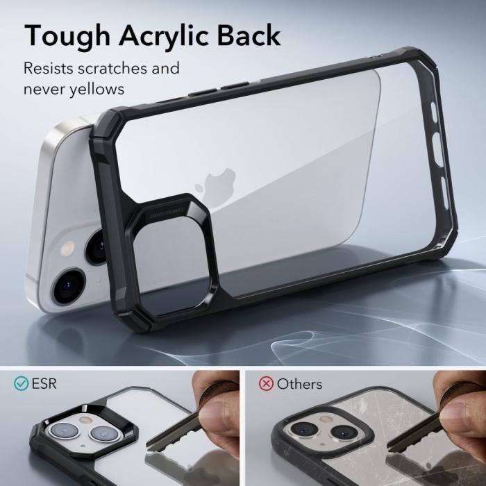 Bild 4, ESR ESR iPhone 15 Plus / 14 Plus Skal Air Armor Transparent/Svart