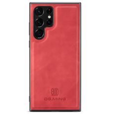 DG.MING DG.MING Galaxy S24 Ultra Skal L&auml;derbelagt R&ouml;d